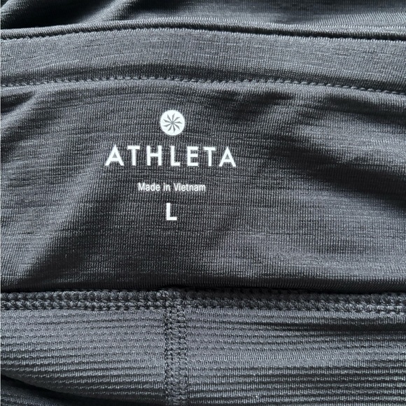 ATHLETA Black Swagger Tennis Skirt Skort Sz Lrg - Picture 3 of 4